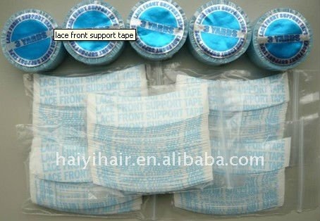 Lace front support tape