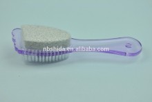 Plastic 2-in-1 Foot Shaped Pumice Nail Brush body