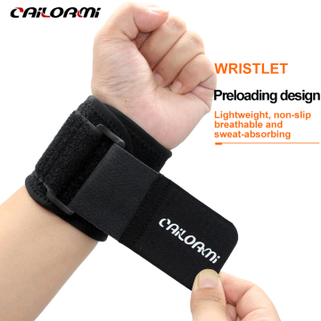 Around compression weightlifting wrist guards