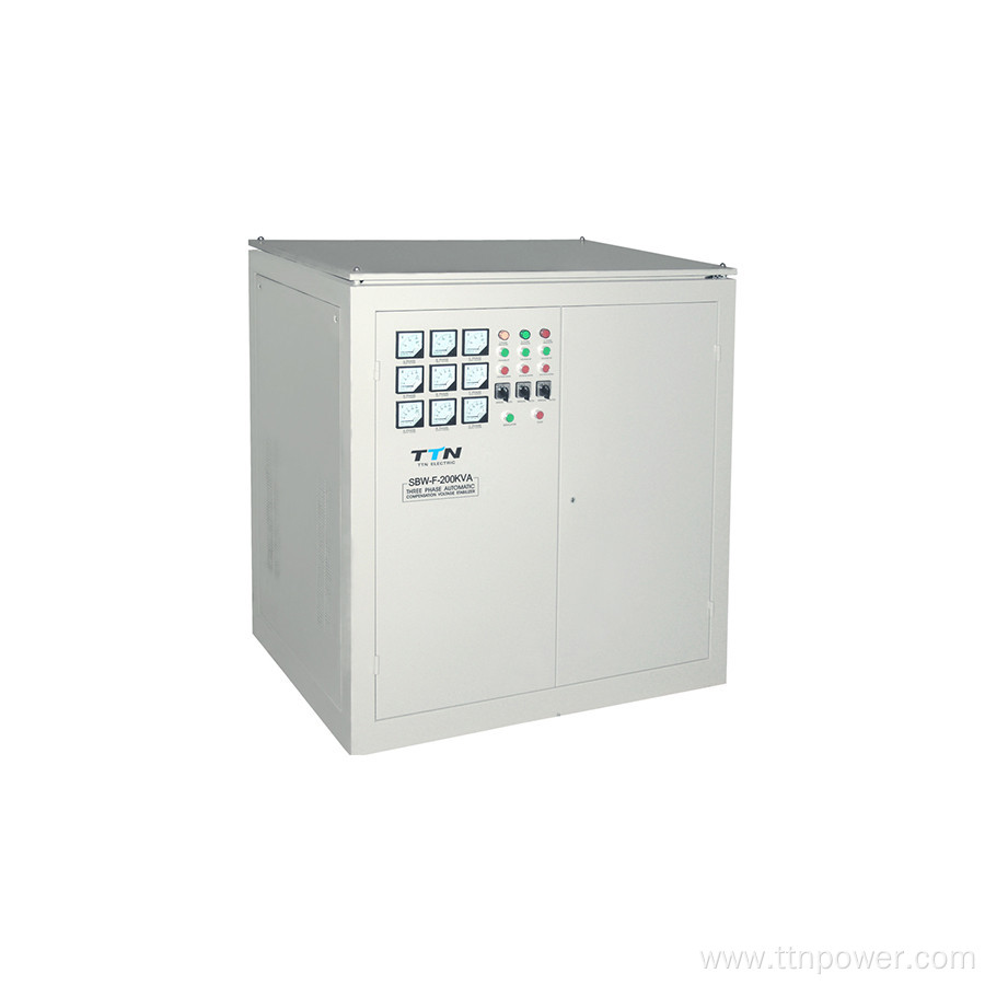 SBW-F-1000K three phase voltage Regulator