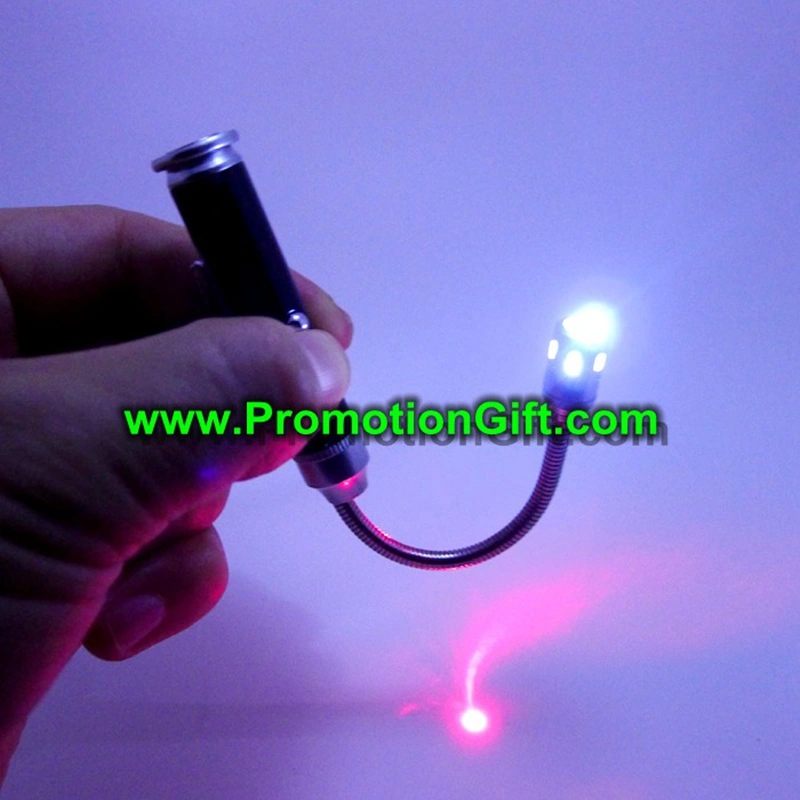 Small Custom Flexible Flashlight Pen Red Laser Pointer