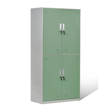 2 colores Metal Locker Gabinete para escuelas