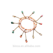 Stock Fashion Bracelets Alloy charm bracelets MOQ 6pcs SL519