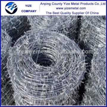 Galvanized Barbed Wire/Barbed wire nails weight/Weight Barbed Wire