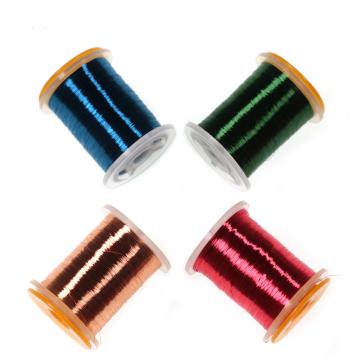 0.1mm Super Fine Copper Wire for Fly Tying: Larva Nymph Midge Streamer Flies