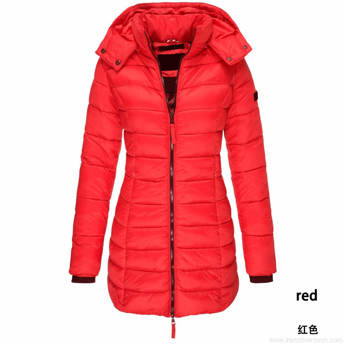 Women long winter jacket coat