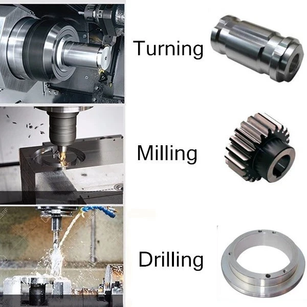 CNC Turning Machine Processing Parts Four-Axis Machining Part