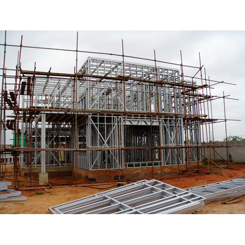 Cheap or luxury architectural design light steel structure prefabricated villa