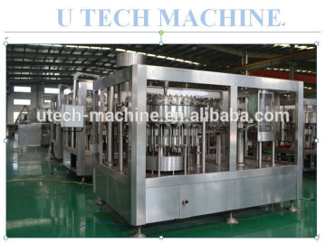 Spray Washing Bottled Soft Beverage Filling Machine