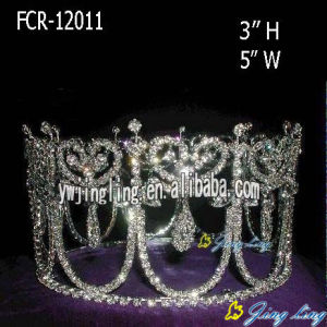 Full Round Crowns Pageant Tiara