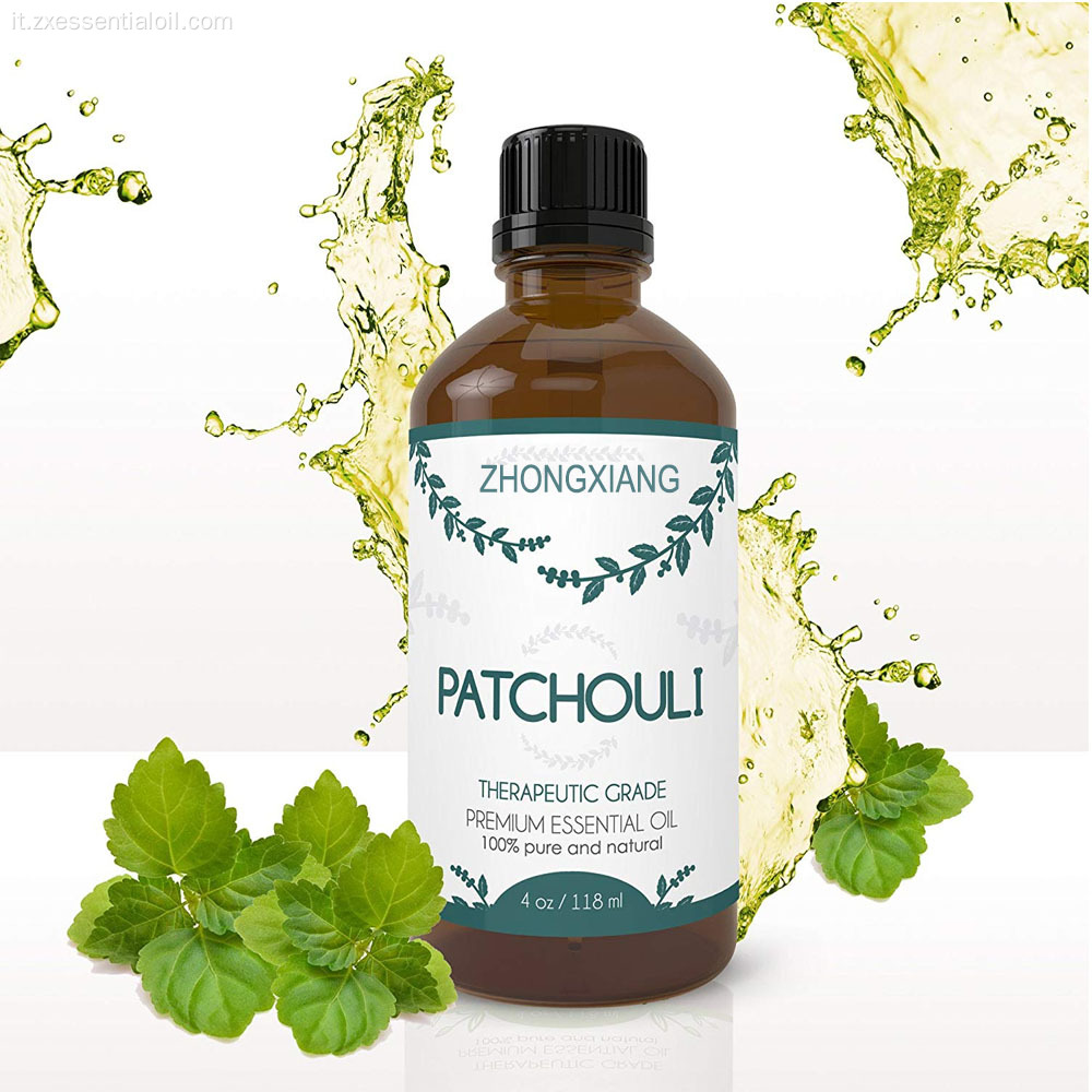 Olio essenziale di patchouli biologico OEM / ODM all&#39;ingrosso