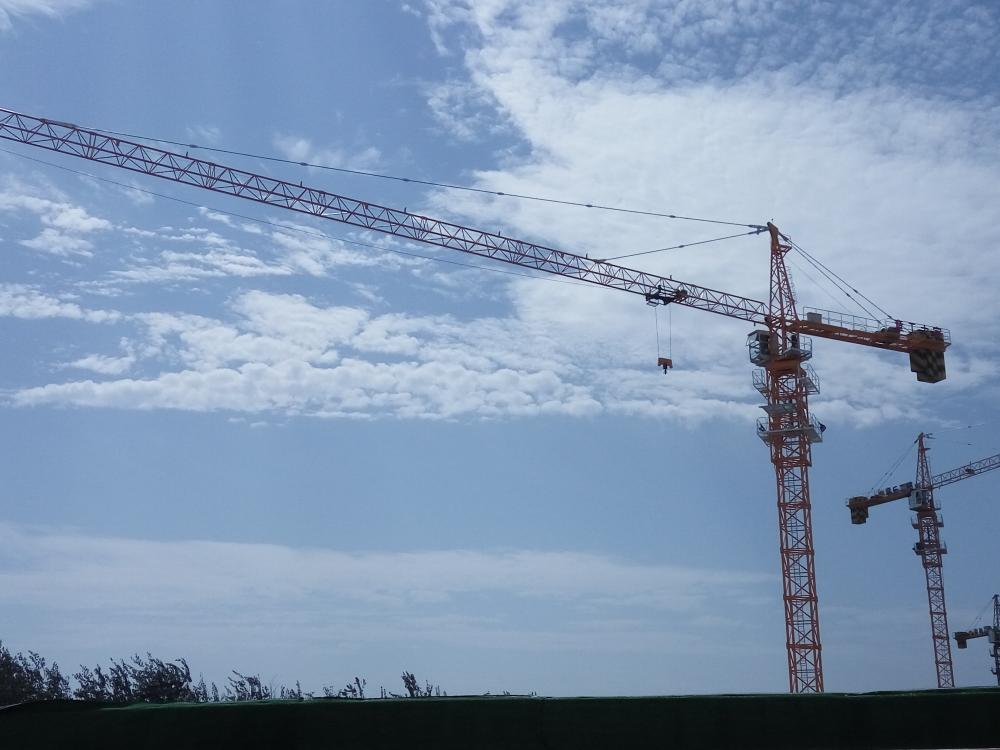 Grue à tour bien connue des machines de construction de Dubaï, 6 t TC