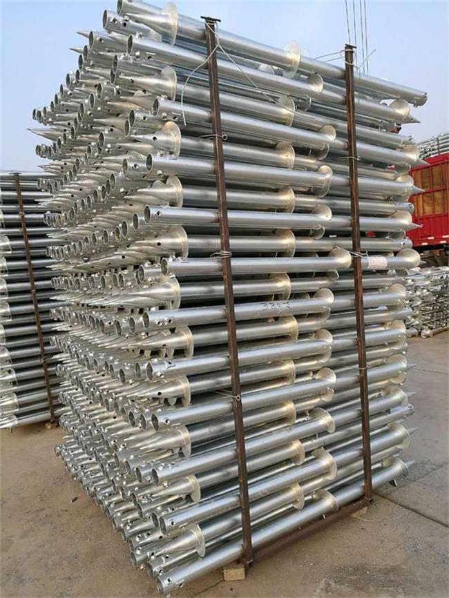 Galvanized Steel Construction Ground Screw Foundation