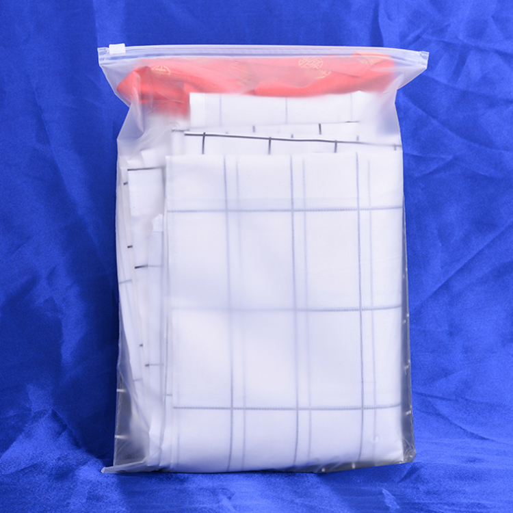 High quality Factory Wholesale Large Size Custom Dress CPE Soft Plastic Bags dress packing bag