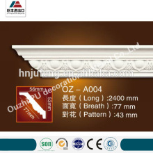 PU crown moulding for ceiling decoration
