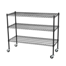 Adjustable Kitchen Storage 3-Tier Wire Shelving Unit Rack