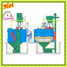 Automatic Rotating Casting Descaling Turn Table Shot Blast Machine