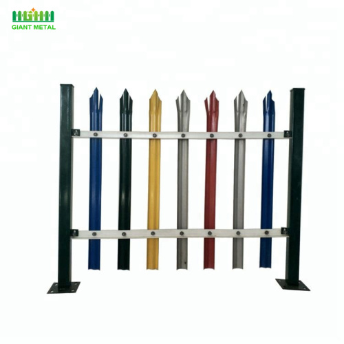 High Quality Free Standing Metal Palisade Fence