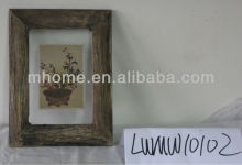 Wood wall hanging picture wall deco with frames