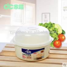 plastic clear round microwave steamer