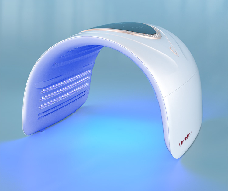 Terapia de luz Omeina para la piel. Omeina light therapy for skin