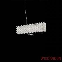 Modern Hall exhibiton crystal pendant lighting