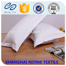 Plain white pillow cases for hotel
