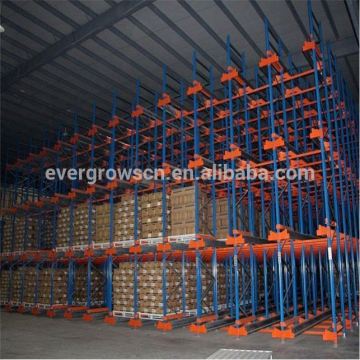 Pallet Rack Radio Runner System dense storage equipment