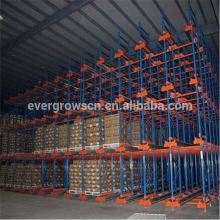 Pallet Rack Radio Runner System dense storage equipment