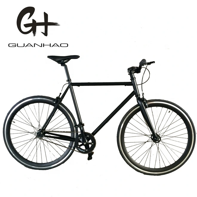 700c Colorful Matte Black Ce Fixed Gear Bike