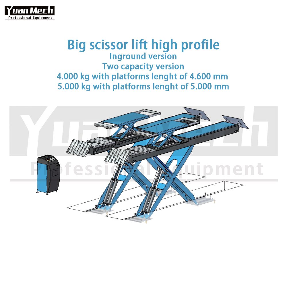 Прочный используют ножничный подъемный стол 5ton