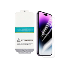 TPU Hydrogel Screen Protector para iPhone 15