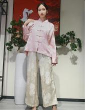 light pink long sleeve top