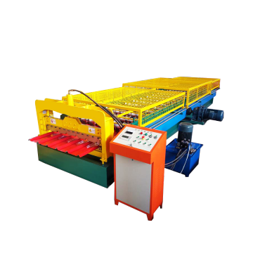 Galvanized Trapezoid Roof Roll Forming Machine