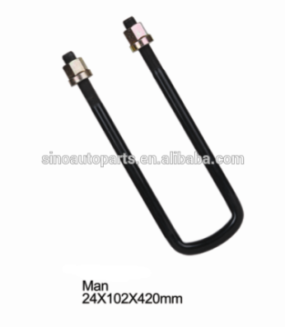 Different Types Size Of Truck & Trailer U Bolt Clamp For MAN