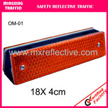reflective rectangle guardrail reflector