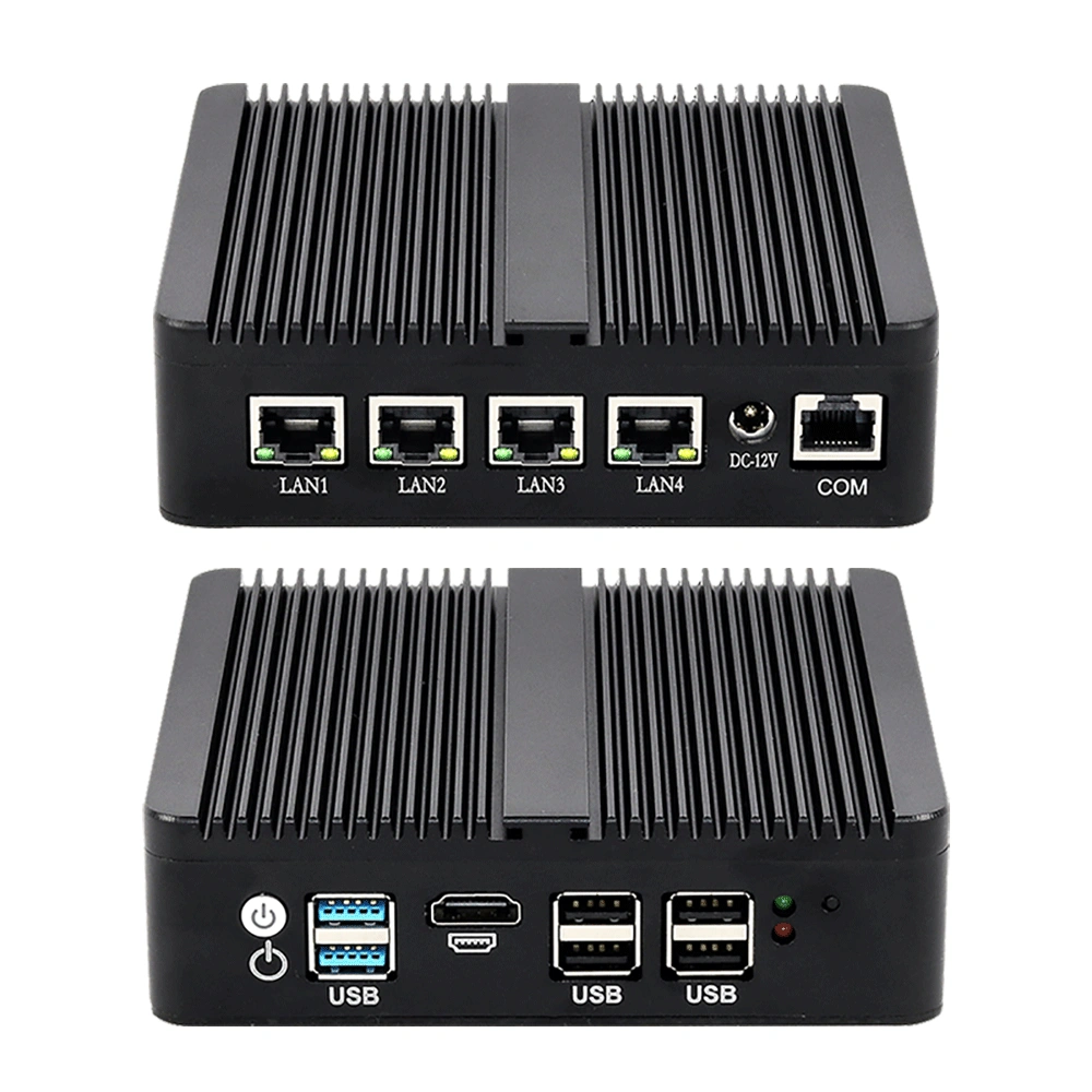 Quad Core J4125 4x2.5Gbe Nic Firewall Gateway Router China