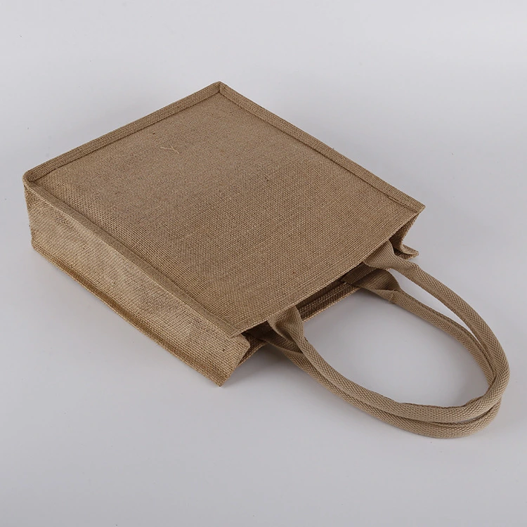 Durable Using Low Price Burlap Jute Bag Coffee Bag Jute Rope Bag with Customized Logo Grocery