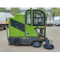 fully enclosed road sweeper