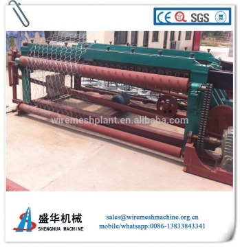 Heavy hexagonal gabion wire mesh machine/Galv. hexagonal wire mesh/reverse twist hexagonal wire mesh