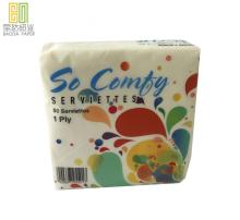 White Napkins Paper Serviettes