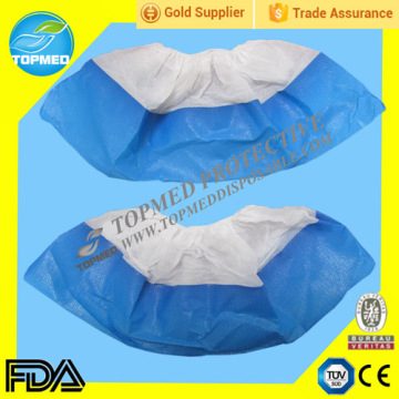 PP+CPE Shoe Cover, Disposable Shoe Cover, Nonwoven Shoe Cover