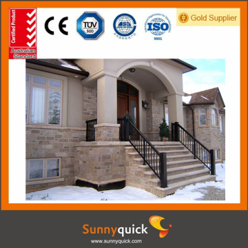 Aluminum house railing China manufacturer descend stairs aluminum handrail