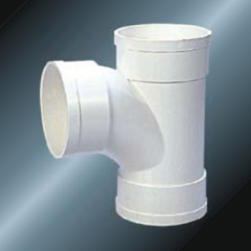 Din Drainage Upvc Tee Warna Kelabu