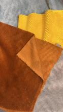 Corduroy solid flannel fleece fabric