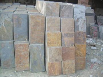 Chinese Slate, Rust Slate, Slate Culture Stone Wall