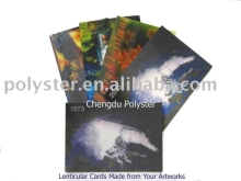 Flip Lenticular Postcard