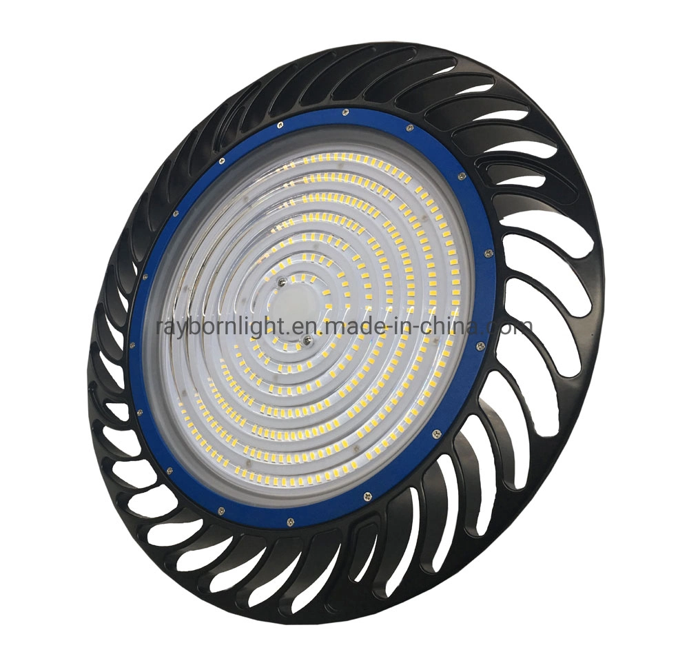 Round Shape High-End Design 170lm/W LED Work Lamp Garage Warehouse Indoor Outdoor UFO High Bay Light (100W/150W/200W/250W/300W)