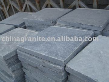 blue limestone tiles