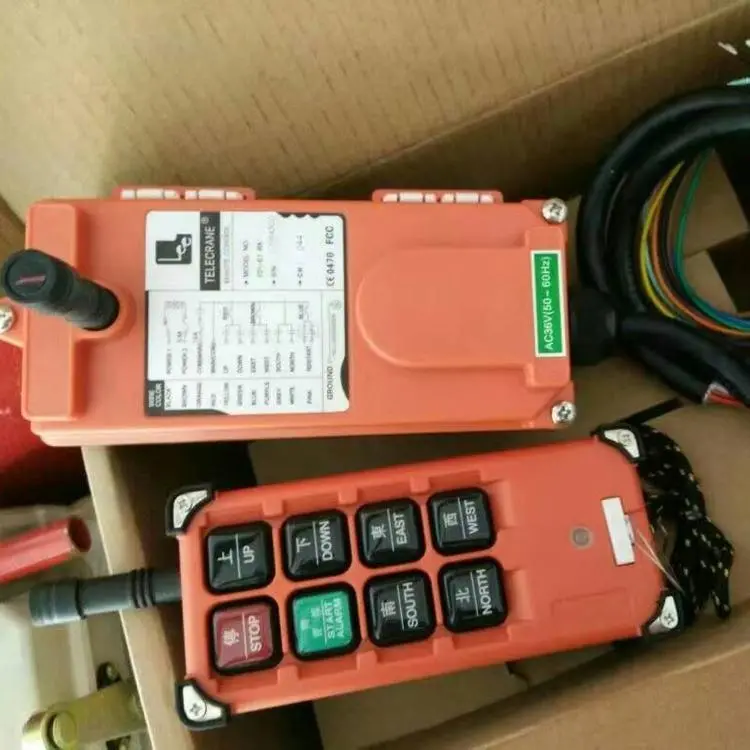 8 Channel 110/220/380V Overhead Crane Hoist Wireless Remote Controller